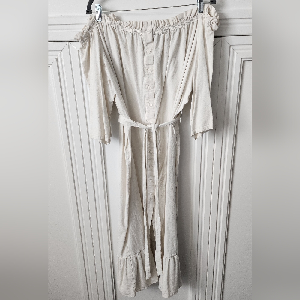Eloquii Off The Shoulder Dress Size 26/28 - Picture 3 of 5